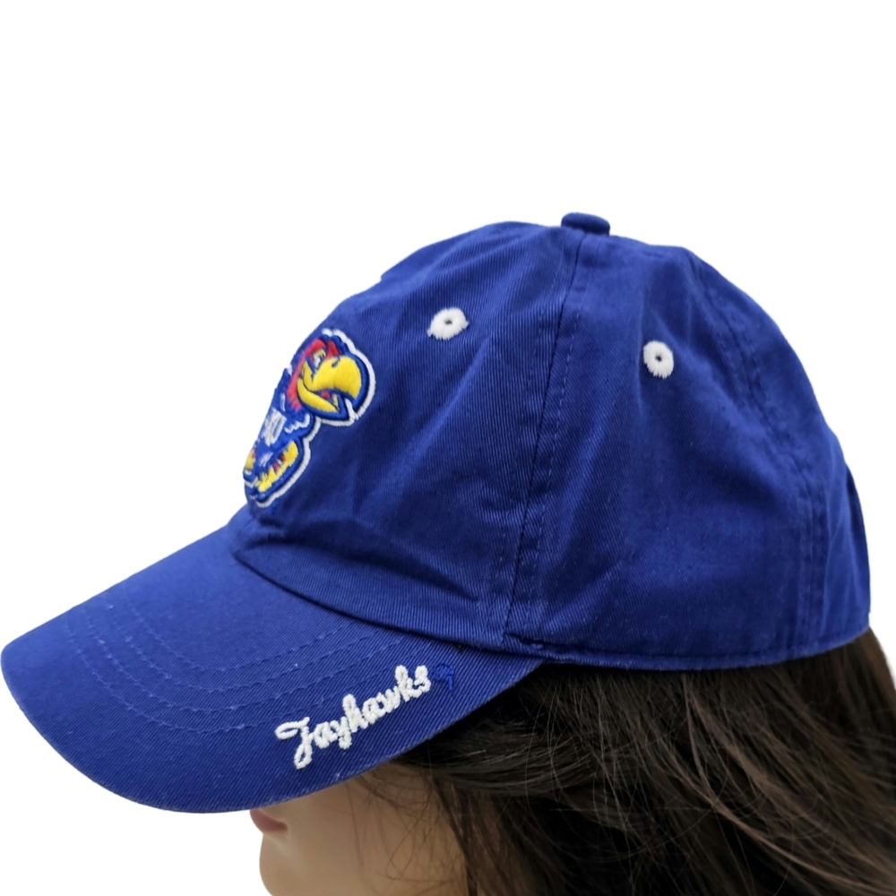 KU Kansas University Women's Adjustable Hat - Picture 8 of 9